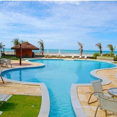 Apartamento Vista Total Do Mar Uma Cobertura A 400M Do Beach Park No Porto Das Dunas Aquiraz Condominio Terramaris Piscina Ampla Parque Infantil Sauna Estacionamento Privado Extérieur photo