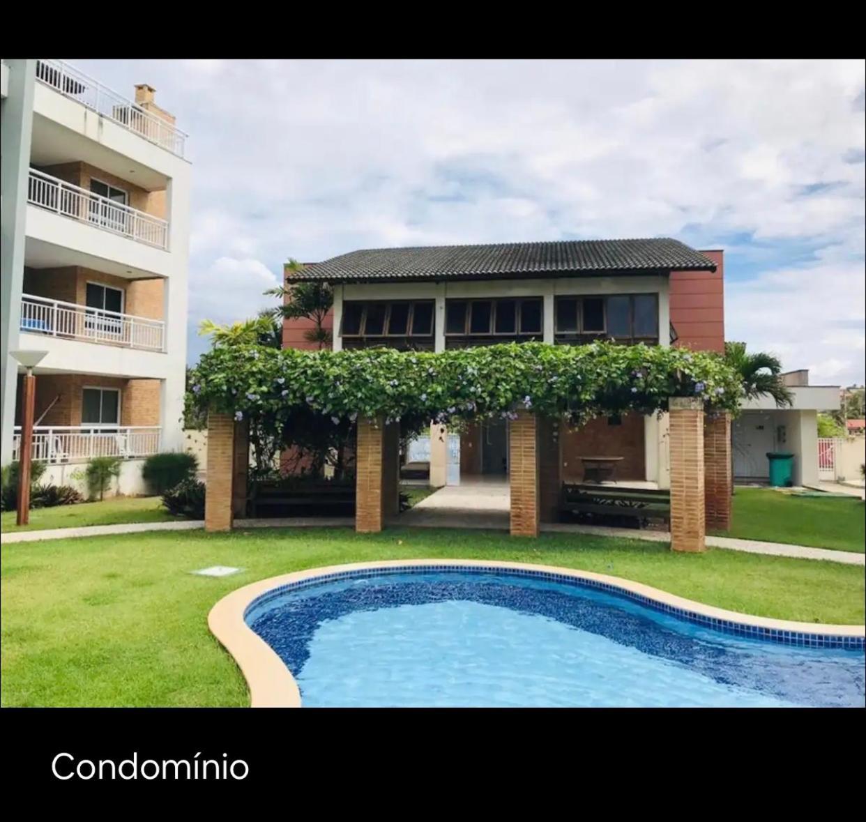 Apartamento Vista Total Do Mar Uma Cobertura A 400M Do Beach Park No Porto Das Dunas Aquiraz Condominio Terramaris Piscina Ampla Parque Infantil Sauna Estacionamento Privado Extérieur photo