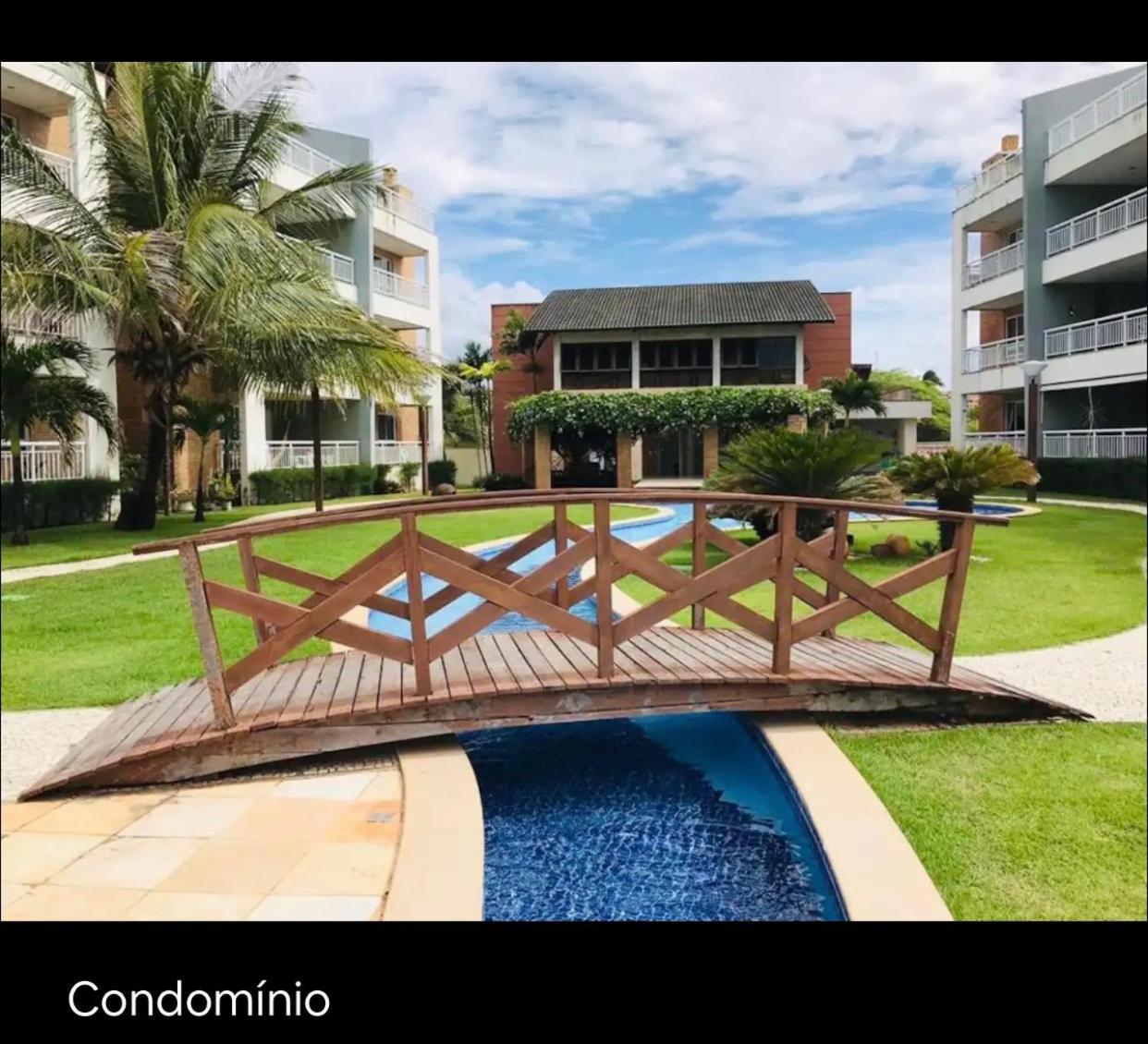 Apartamento Vista Total Do Mar Uma Cobertura A 400M Do Beach Park No Porto Das Dunas Aquiraz Condominio Terramaris Piscina Ampla Parque Infantil Sauna Estacionamento Privado Extérieur photo