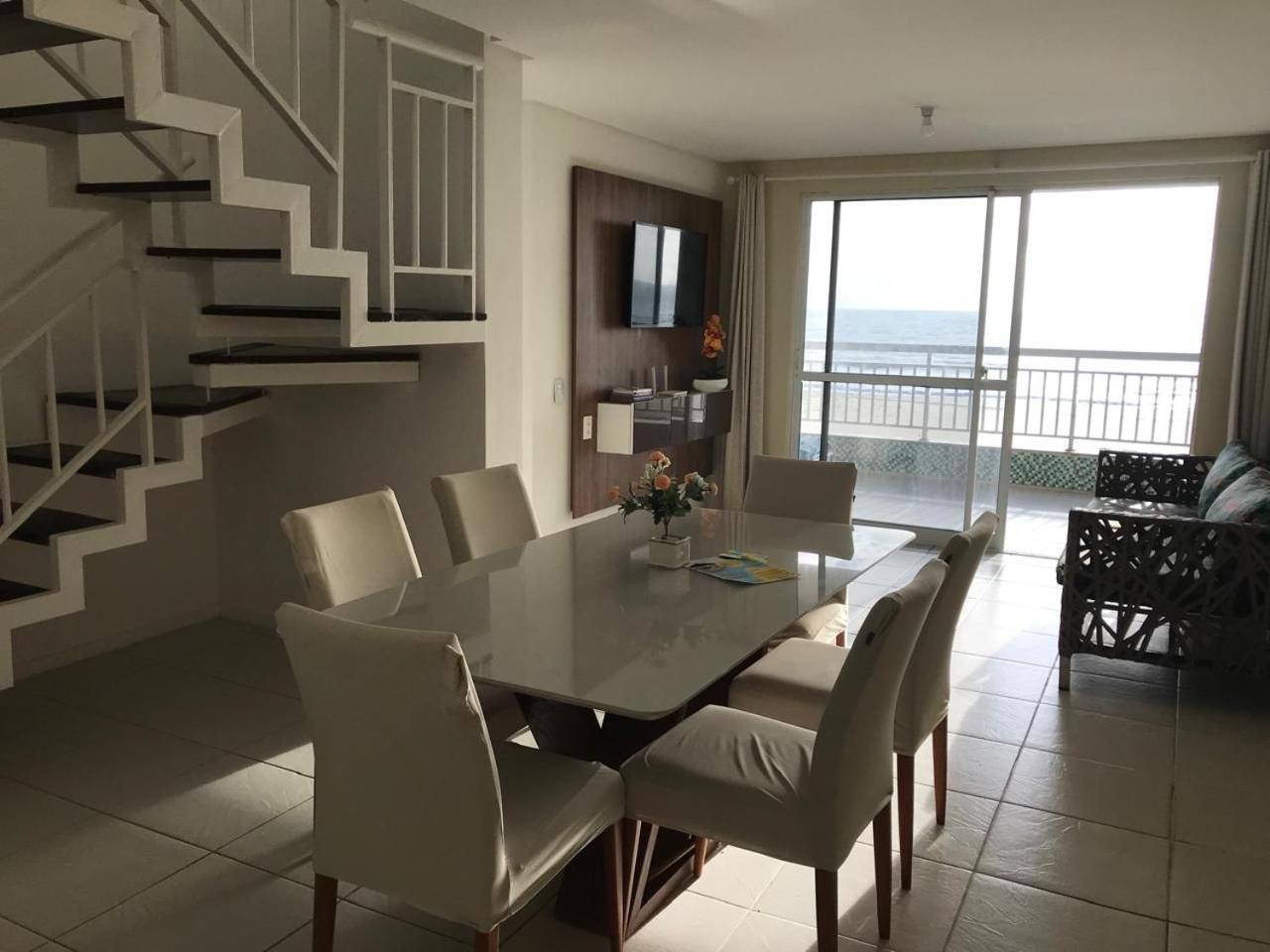Apartamento Vista Total Do Mar Uma Cobertura A 400M Do Beach Park No Porto Das Dunas Aquiraz Condominio Terramaris Piscina Ampla Parque Infantil Sauna Estacionamento Privado Extérieur photo