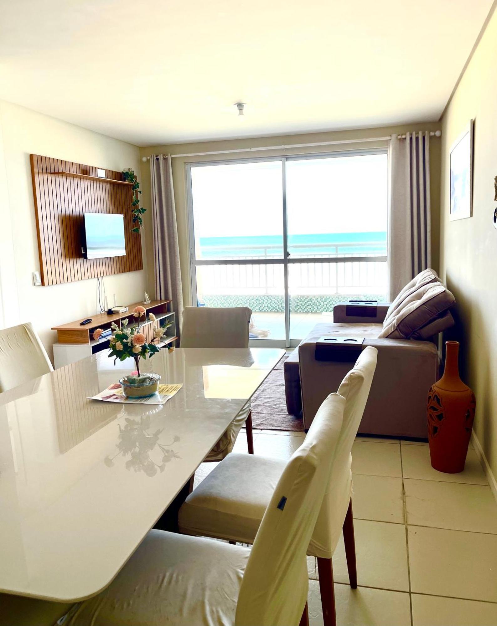 Apartamento Vista Total Do Mar Uma Cobertura A 400M Do Beach Park No Porto Das Dunas Aquiraz Condominio Terramaris Piscina Ampla Parque Infantil Sauna Estacionamento Privado Extérieur photo